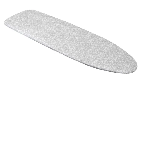 Westex 15 x 54 in. Laundry Solutions by Thick Triple Layer Damask Ironing Board Cover, Grey