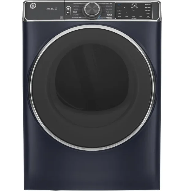 GE 7.8 Cu. ft. Capacity Smart Front Load Gas Dryer with Steam