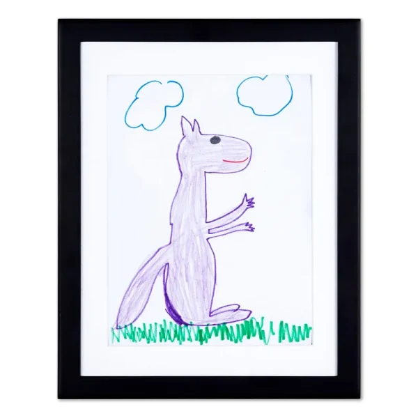 Li'l DaVinci Art Cabinet 8.5 x 11 inch Frame - Black