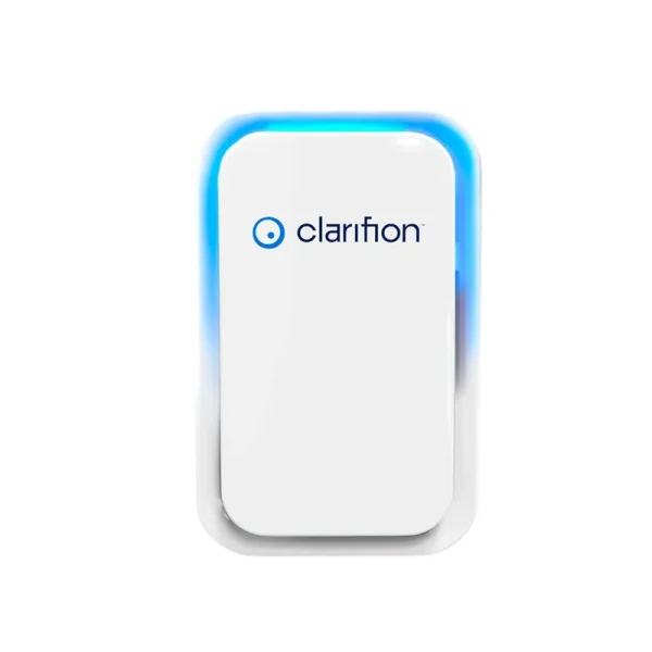 Clarifion - Air Ionizers for Home (1 Pack), Negative Ion Filtration White