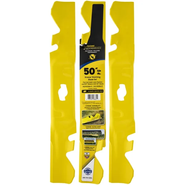 Cub Cadet 490-110-C204 Xtreme Blade Set 50" Deck | Mow The Lawn
