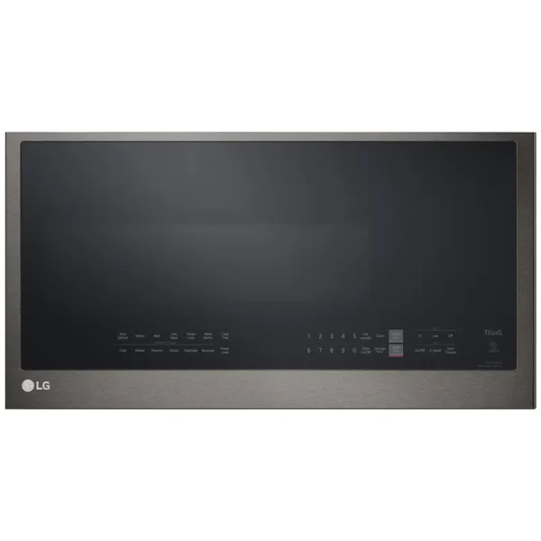 LG 2.0 Cu. ft. Black Stainless Steel Over-The-Range Microwave
