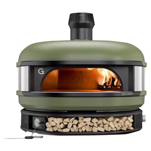 Gozney Dome Outdoor Pizza Oven, Olive / Dual Fuel Propane