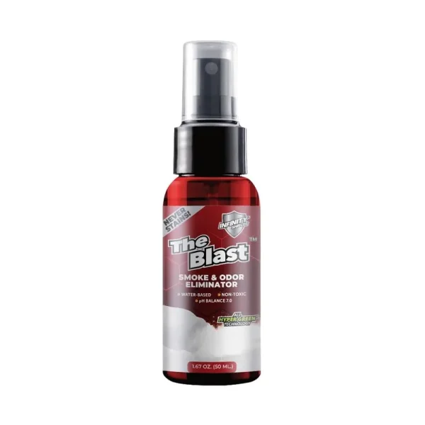 The Blast by Infinity Shields Smoke & Odor Eliminator Spray 1.67oz Baby Powder Single