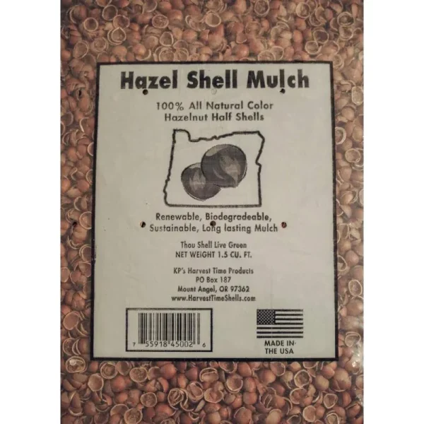 Hazel Shell Mulch Natural Mulch 1.5 Cu ft