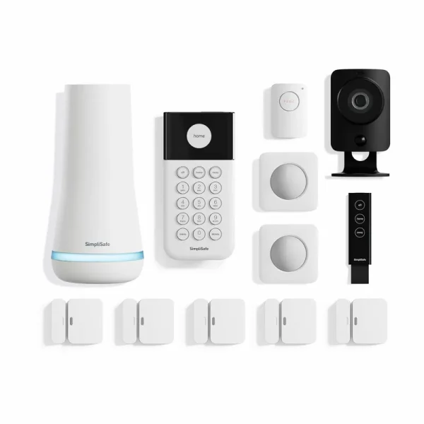 SimpliSafe 12 Piece Wireless Home Security System w/HD Camera