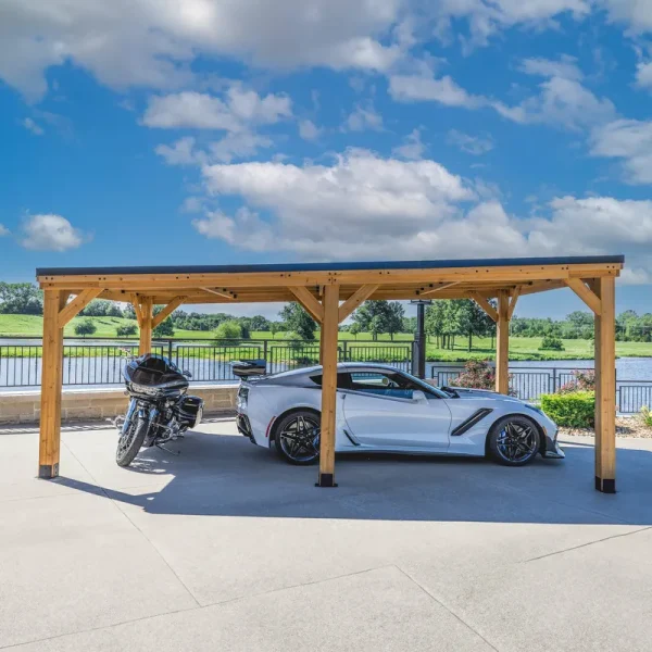 20x12 Kingsport Carport - Shipping & Assembly Included
