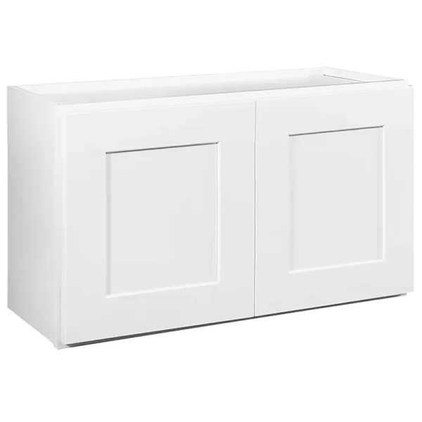 Design House 561662 Brookings Unassembled Shaker Wall Kitchen Cabinet 30x18x12, White