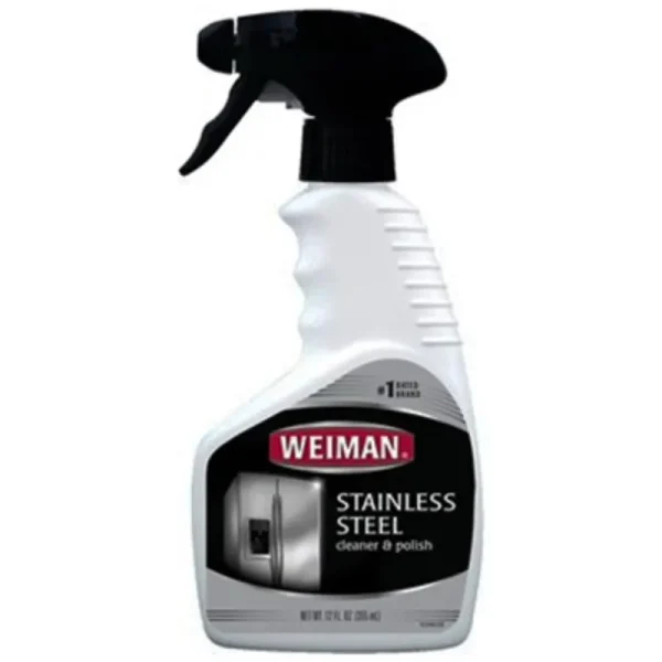 Weiman Stainless Steel Cleaner & Polish - 12 fl oz spray bottle