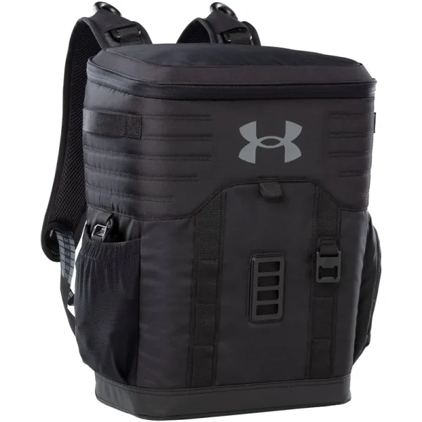Under Armour Sideline 25-Can Backpack Cooler - Black, OSFA