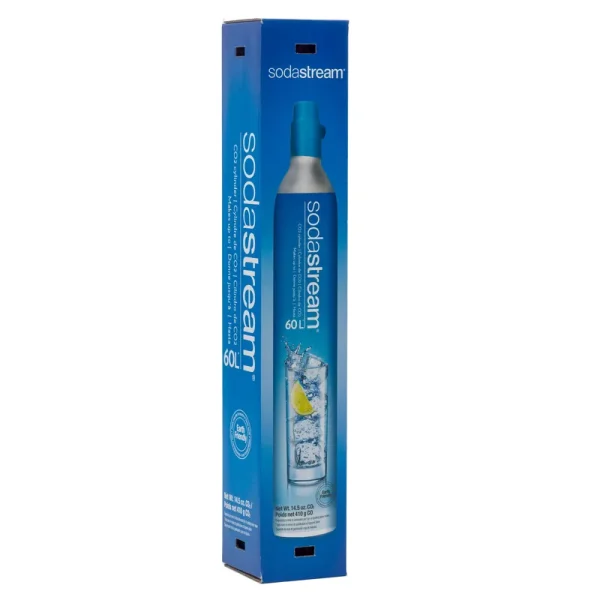 SodaStream Carbonator Spare Cylinder, 60 ltr