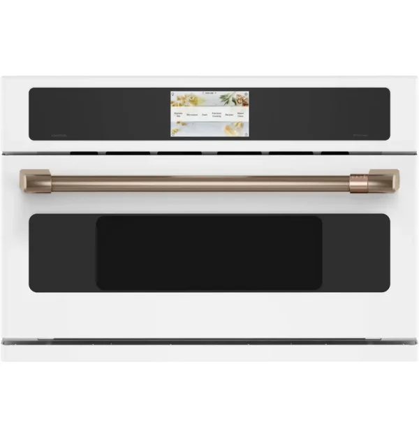 Cafe 30" Smart Five in One Oven with 120V Advantium Technology White