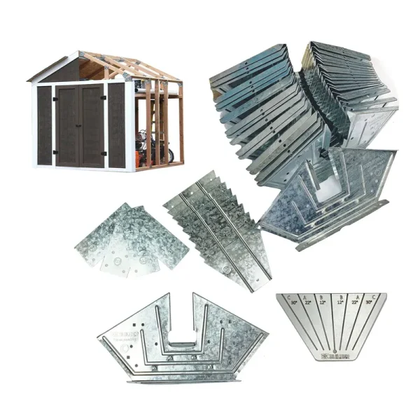 Shelter-It 8 x 7 ft. EZ Builder Peak Shed Framing Kit