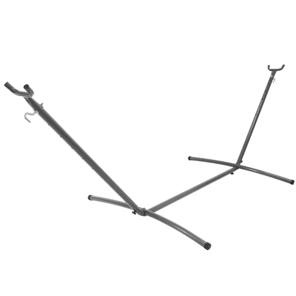 Equip Steel Hammock Stand - Gray - 108 x 43 x 40 in