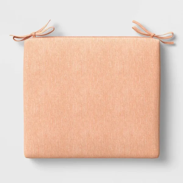 Outdoor Seat Cushion DuraSeason Fabric Melon - Threshold