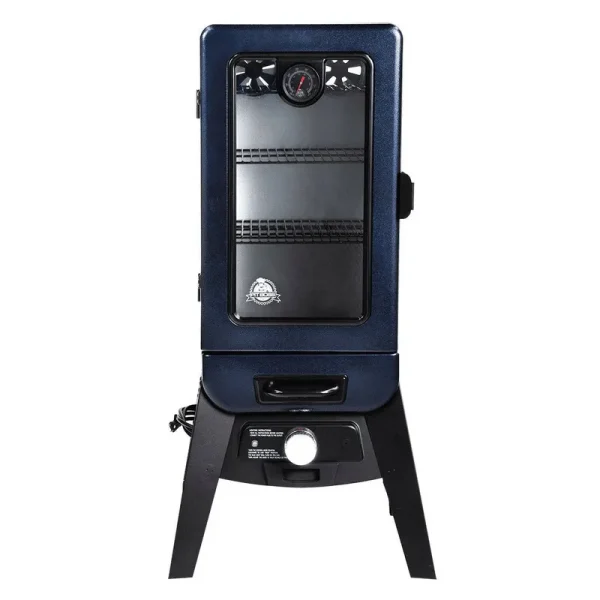 Pit Boss PBV3A1 Analog Electric Vertical 3 Series Smoker - Blue Hammertone