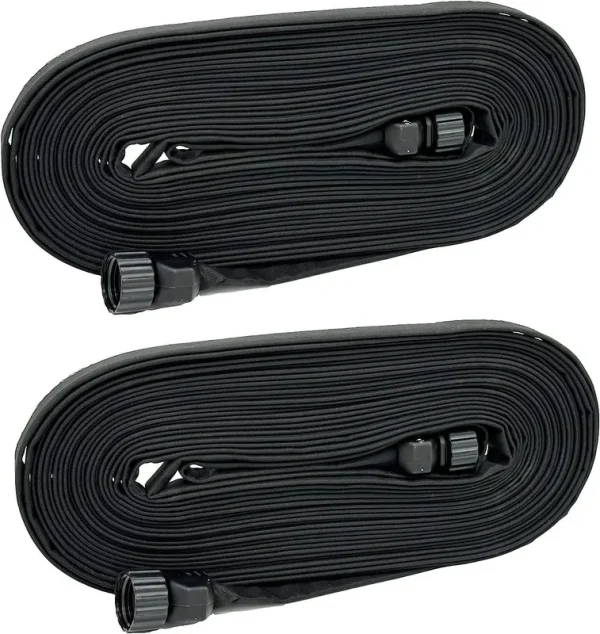 Rocky Mountain Goods Soaker Hose Flat 25A Pack of 2 Heavy Duty Double Layer Design Saves 70 Water Consistent Drip Throughout at MechanicSurplus.com