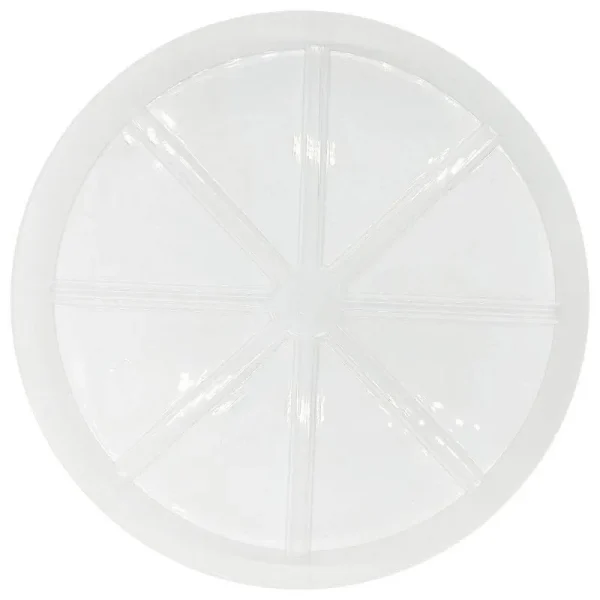Classic Home and Garden 12" Plastic Planter Saucer Clear