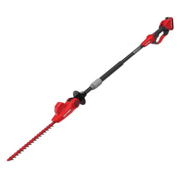 Craftsman 20V MAX* Pole Cordless Hedge Trimmer, 18-inch (CMCPHT818D1)