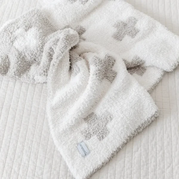 Saranoni Swiss Cross Double-Layer Bamboni Blanket Mini