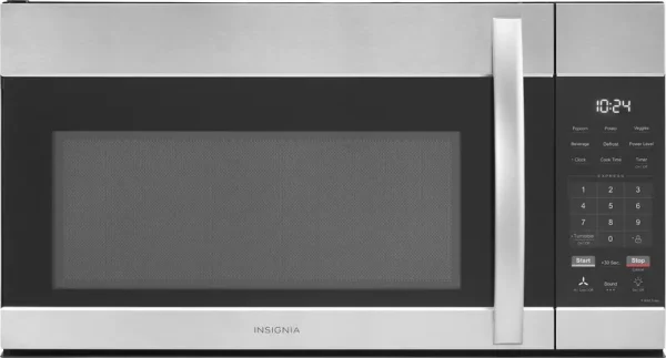 Insignia - 1.7 Cu. ft. Over-The-Range Microwave - Stainless Steel