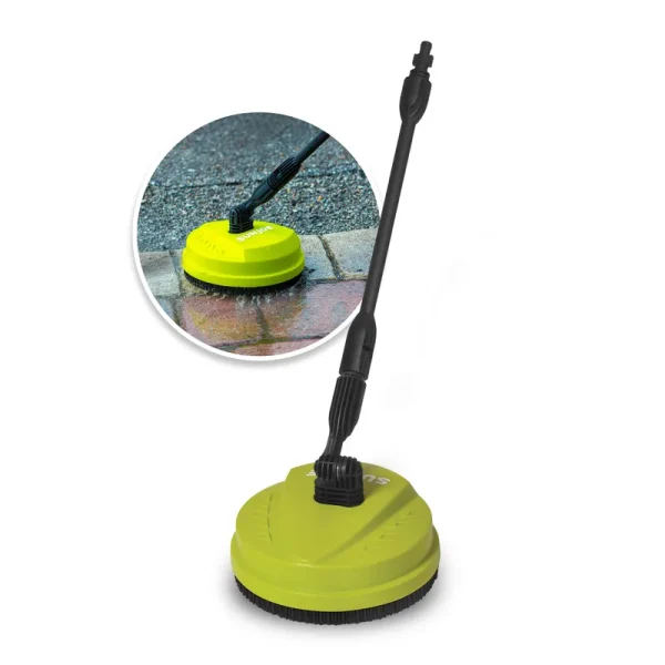 Sun Joe Surface Deck and Patio Cleaning Attachment, Green, 10"
