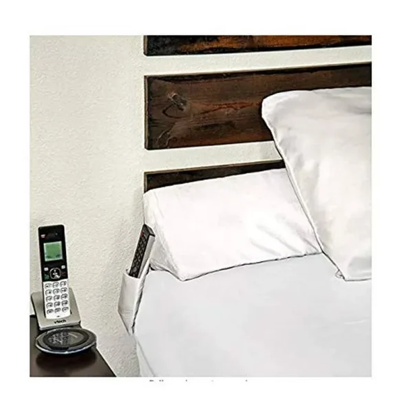 SnugStop Bed Headboard Wedge Mattress Bed Wedge Bed Gap Filler Triangle Pillow King Queen Full Twin Gap Filler Between Your Headboard and Mattress