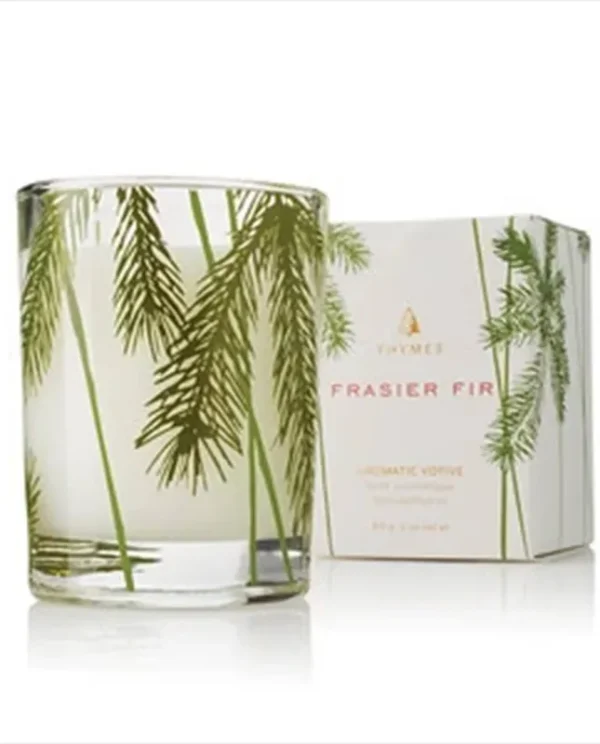 Thymes Votive Candle Pine Needle 2 oz. - Frasier Fir