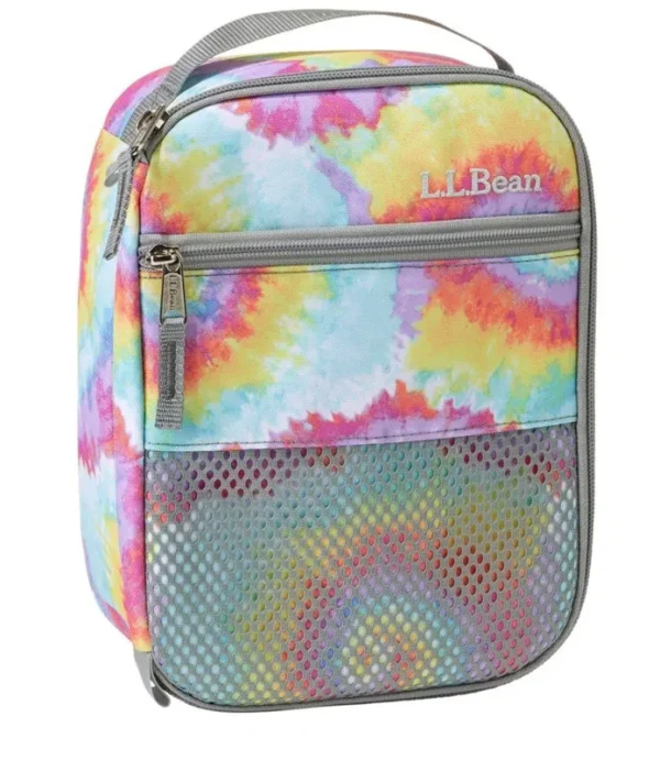 L.L.Bean Lunch Box Print Handbags Multi Tie-Dye Print : One Size