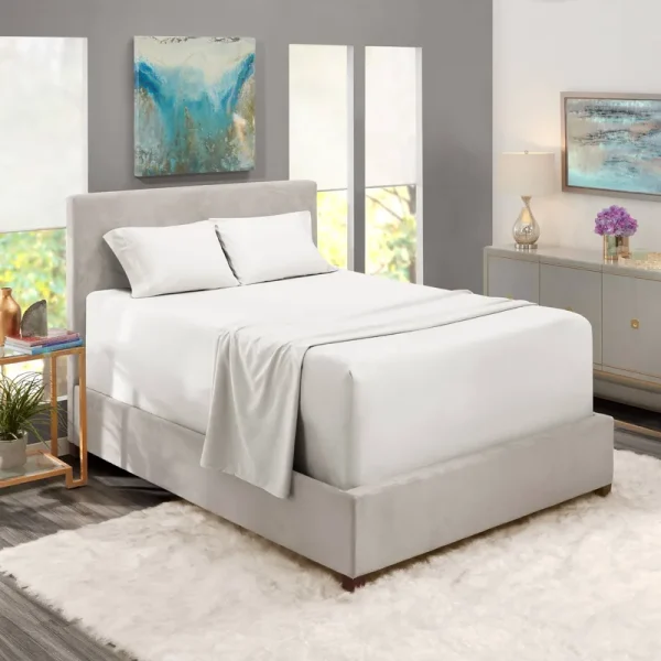 Nestl Extra Deep Pocket Sheet Set - White - Full