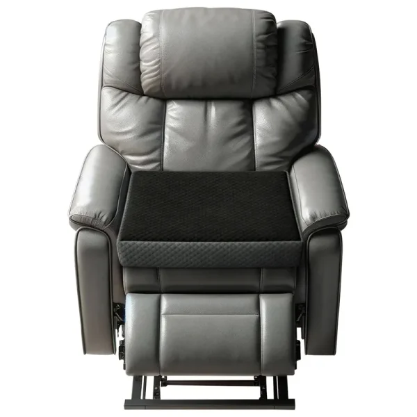 K?lbs Extra Large Recliner Cushion | Chic 2 Tone Velvet Cover | Memory Foam Seat Cushion 5 inch Thick 20" x 20" Large | Recliner Chair Cushion for