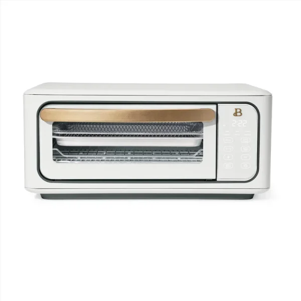 Beautiful Infrared Air Fryer Toaster Oven, 9 - Slice, 1800 W, White Icing by Drew Barrymore