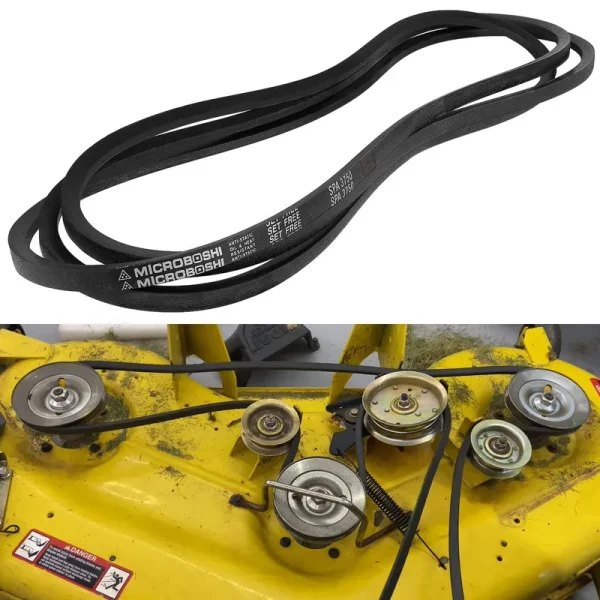 Bonbo Lawn Mower 48" Deck Belt V-Belt Fits for John Deere GX21833 GX20571 D140 D150 D160 L120 L130 LA130 LA140 LA145 LA155 LA165 X140 Etc