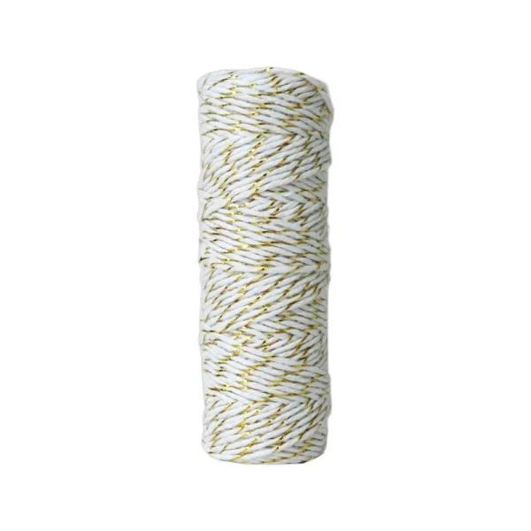 37yd. White & Gold Twine by Recollections Christmas | Michaels