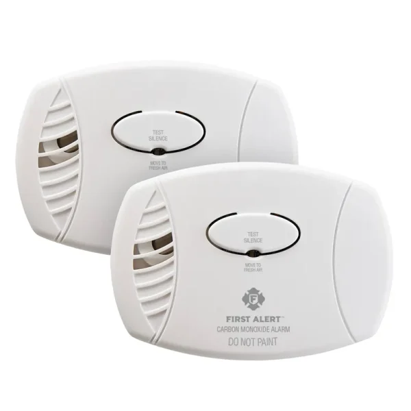First Alert Co400 Battery Powered Carbon Monoxide Alarm 2-Pack