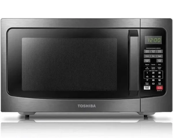 Toshiba EM131A5C-BS Microwave Oven with Smart Sensor, Easy Clean 1.2 Cu ft.