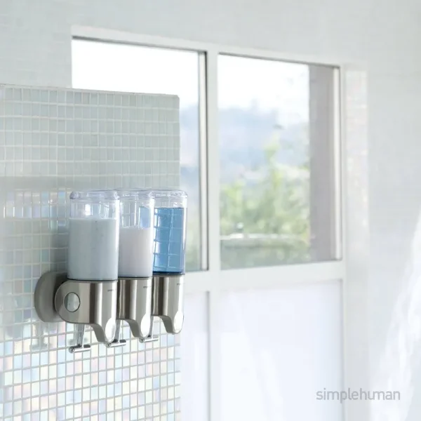 Triple Wall Mount Soap Dispenser simplehuman