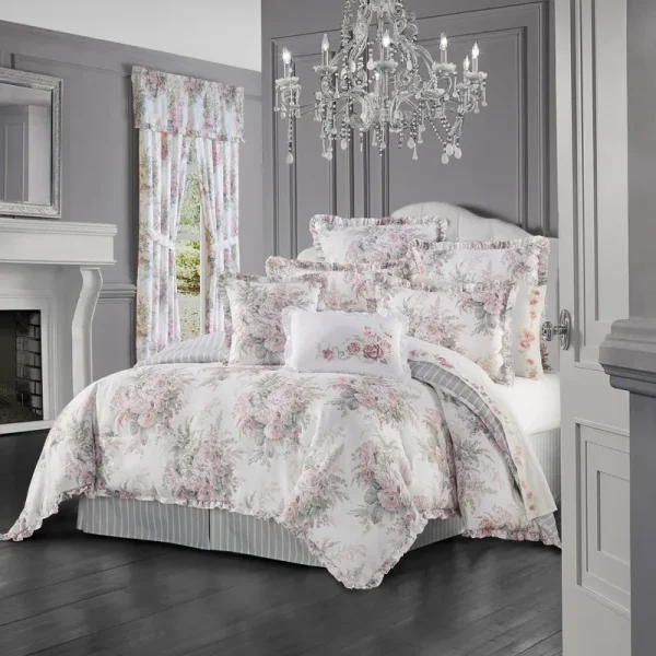 Royal Court Estelle Blush Comforter Set - California King
