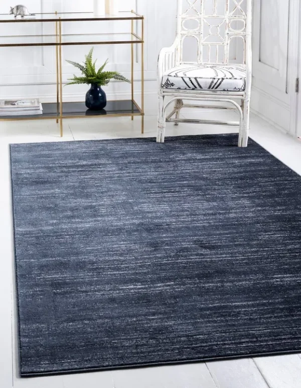 Jill Zarin Madison Avenue Uptown Area Rug - 5' x 8' - Navy Blue