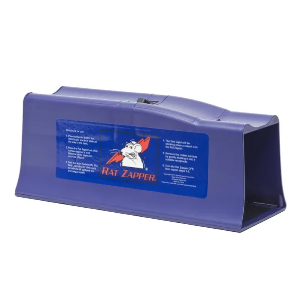Rat Zapper Classic Rzc001-4 Indoor Electronic Mouse and Rat Trap - 1 Electric Trap