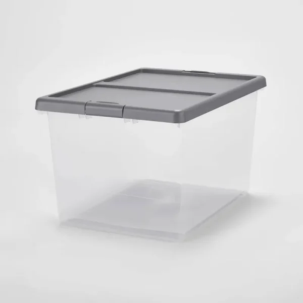 Brightroom Large Latching Clear Storage Box