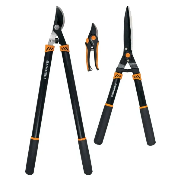 Fiskars 395540-1003 Stainless Steel Lopper/Pruner Set