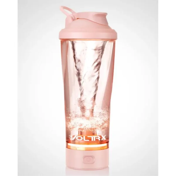 VOLTRX Premium Electric Protein Shaker Bottle, Made with Tritan - BPA Free - 24 oz Vortex Portable Mixer Cup/USB Rechargeable Shaker Cups for Protein