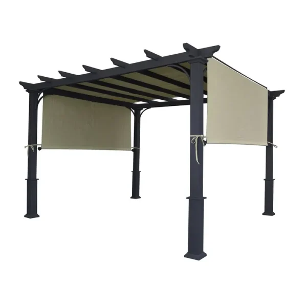 Apex Garden Replacement Pergola Canopy Top for 8' x 10' Pergola (Size: 194 inch x 88 inch), Beige