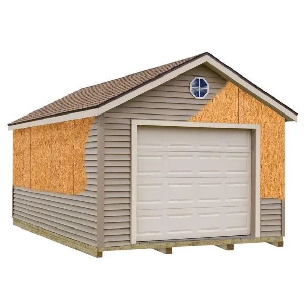 Best Barns Greenbriar 12'x16' Wood Garage Barn Kit