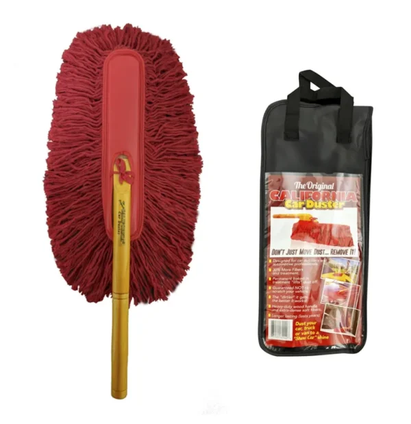 California Duster - Car Duster - Wooden Handle