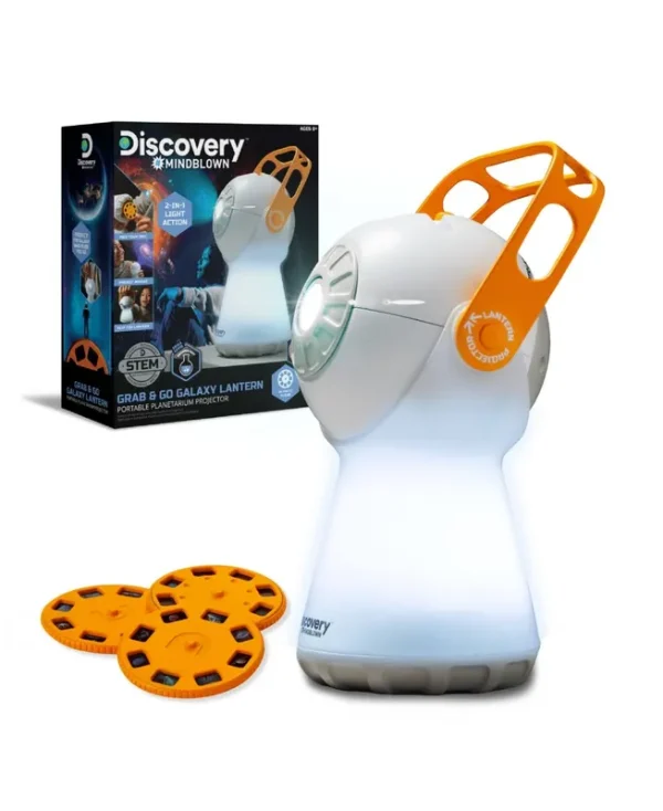 Discovery #Mindblown Galaxy Lantern Portable Planetarium Projector