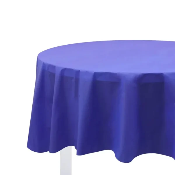 Spritz Round Dark Blue Table Cover | Target