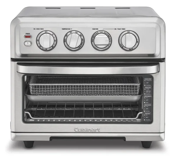 Cuisinart Airfryer Toaster Oven with Grill, Stainless, TOA - 70NAS