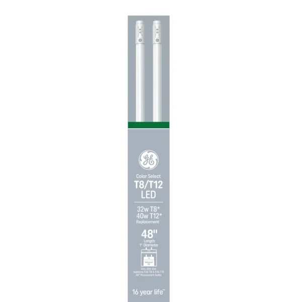 GE 2pk 15W T8 Bulb